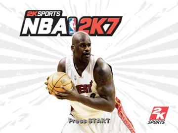 NBA 2K7 (USA) screen shot title